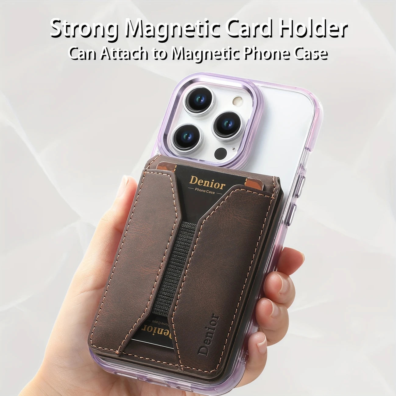 Tarjetero Magnético MagSafe Compatible