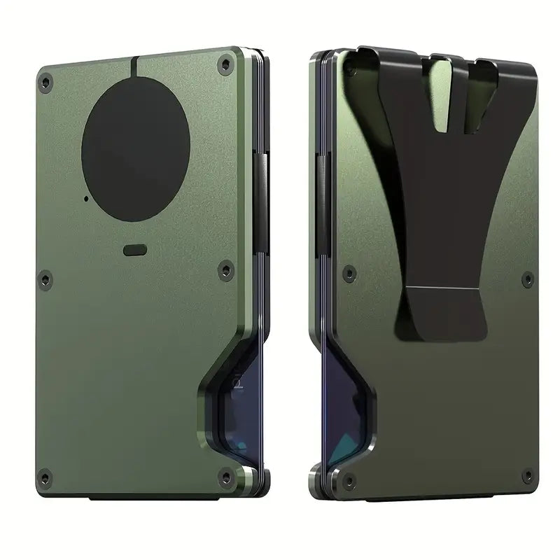 Tarjetero Metálico con AirTag Incorporado