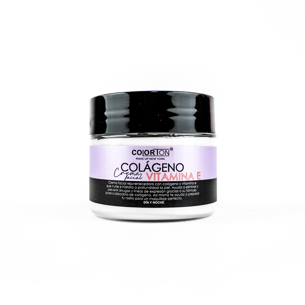 Crema facial colágeno vitamina E - Colorton
