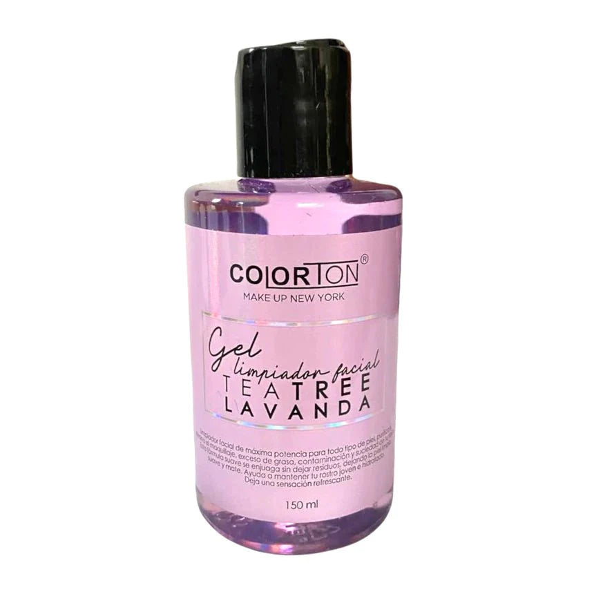 Gel limpiador facial Tea tree lavanda - Colorton