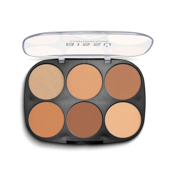 Paleta de contorno 02 Medio a Bronceado - Bissú