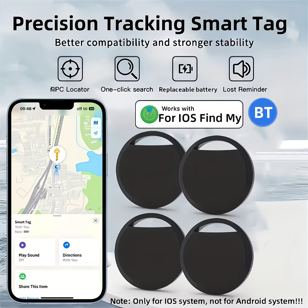 Mini Rastreador Inteligente Apple Find My | Localizador Bluetooth Antipérdida