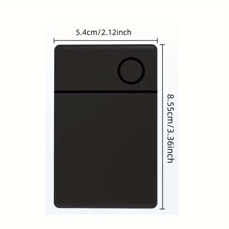 Tarjeta Rastreable AirTag Recargable FindMy Apple Localizador Android Google