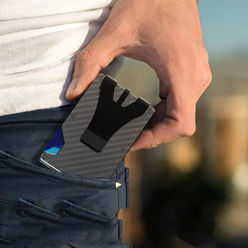 Tarjetero Metálico con AirTag Incorporado